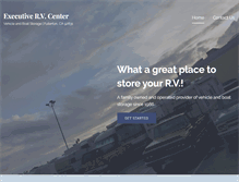 Tablet Screenshot of executivervcenter.com